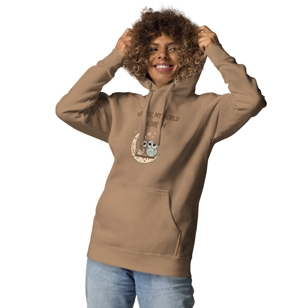 Sudadera con Capucha Unisex | World Dream