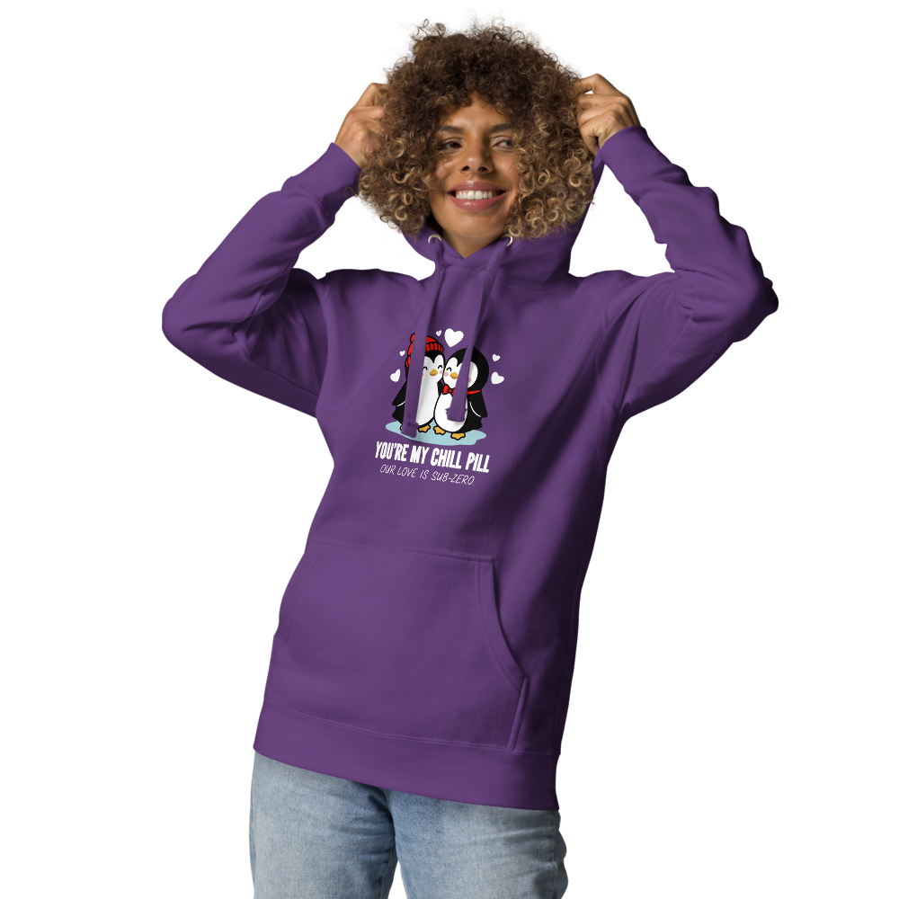 Sudadera con Capucha Unisex | Chill Pill